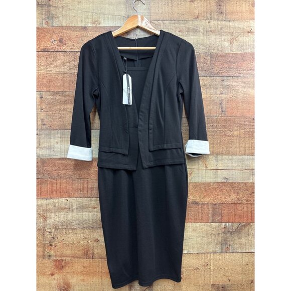 Slim Bodycon Business Pencil One-Piece Dress NWT - Picture 2 of 9